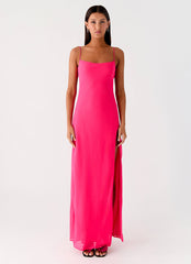 Alouette Maxi Dress - Fuchsia