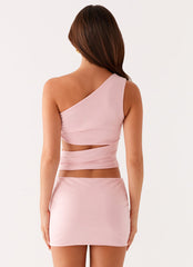 Malli Cut Out Mini Dress - Pink