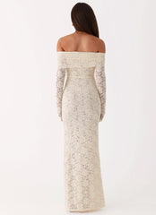 Yours Always Lace Maxi Dress - Ivory