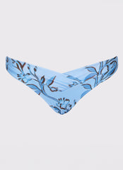 Delta Bikini Bottoms - Blue Floral Print