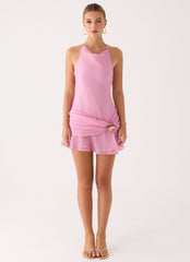 Do The Dance Mini Dress - Pink