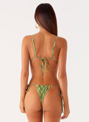 Lissy Bikini Bottoms - Jungle Check
