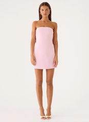 Mira Belle Mini Dress - Pink